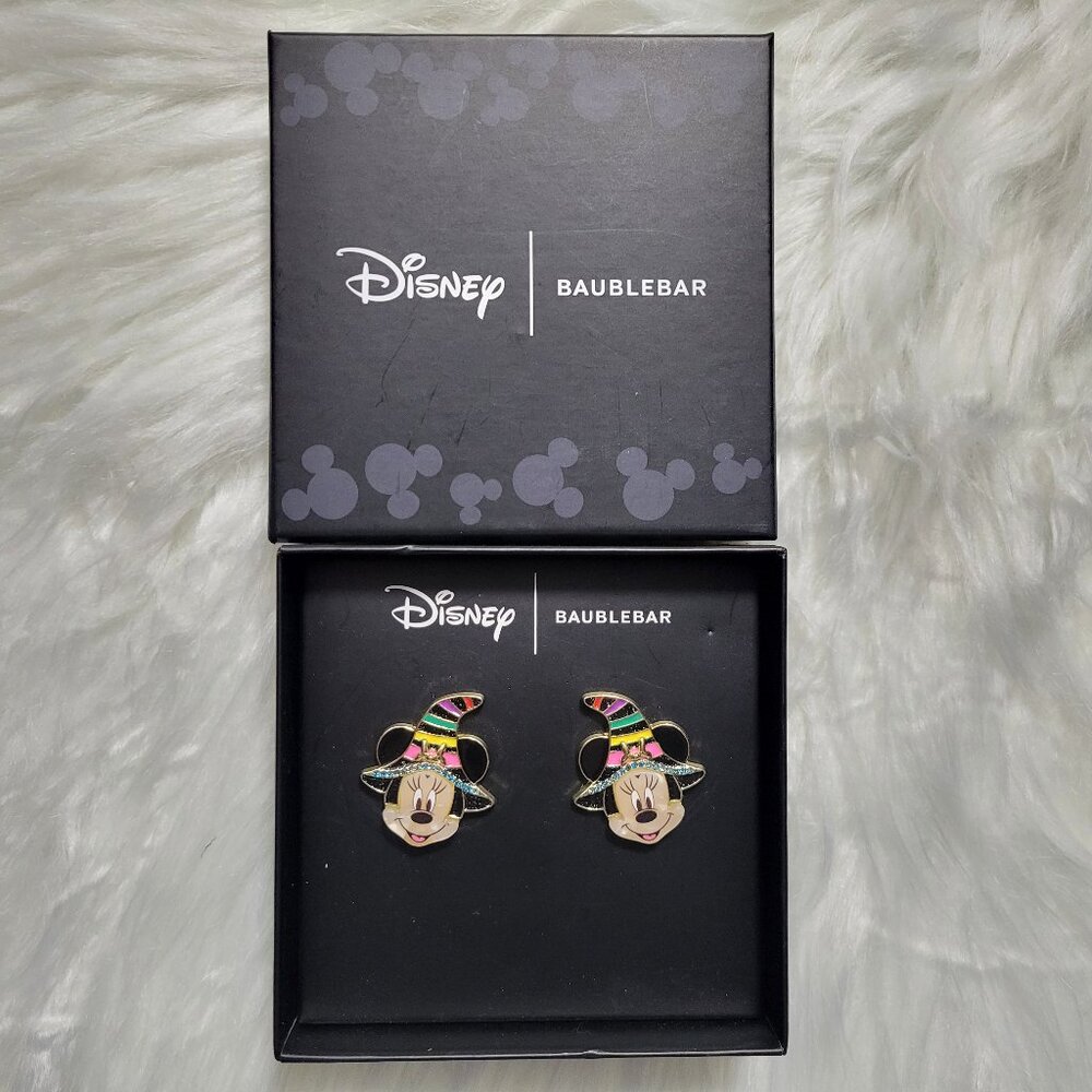 Disney x BaubleBar Minnie Witch Earrings